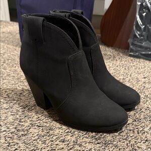 Black Ankle Booties
